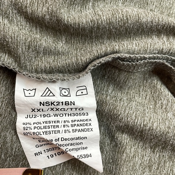 Wrangler Outdoor Polo Shirt Gray Short Sleeve XXLarge Classic Fit Performance - Picture 9 of 10